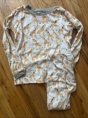 Giraffe print pajamas